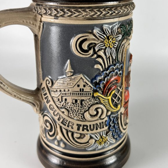 Vintage Original Gerzit Gerz Beer Stein Mug Collectible Barware - Picture 10 of 12